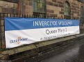 Welcome to Inverclyde sign for QM2
