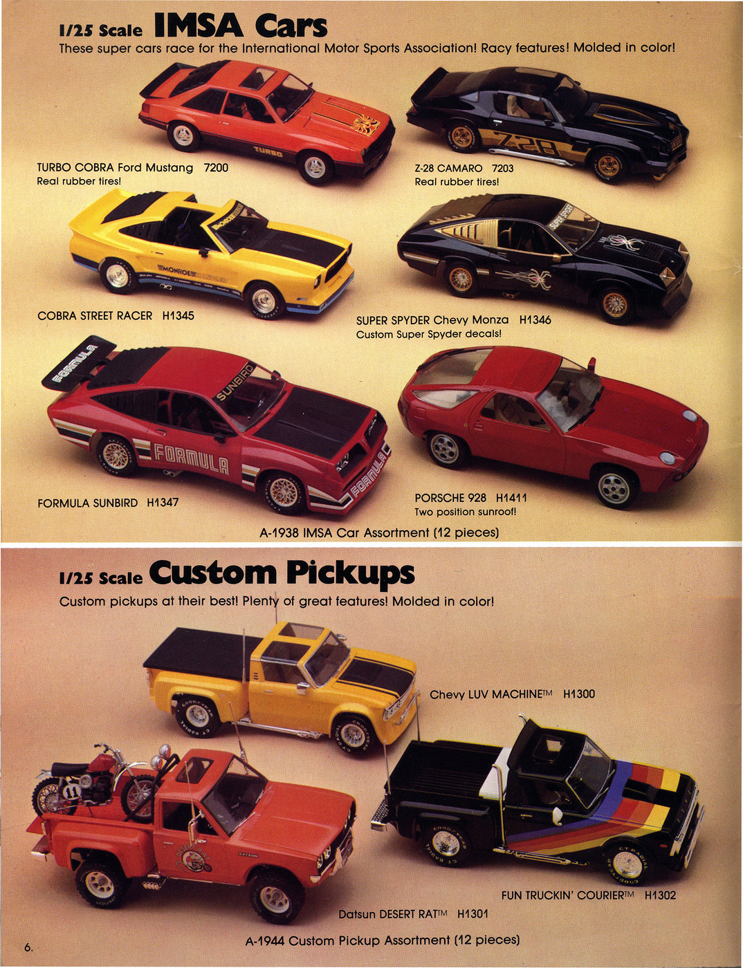 Datsun Desert Rat, Model Truck Kits